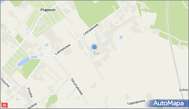 Prądocin gmina Nowa Wieś Wielka, Grabowa, mapa Prądocin gmina Nowa Wieś Wielka