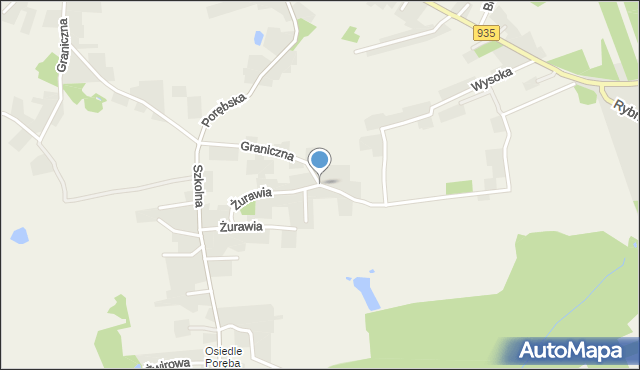 Radostowice, Graniczna, mapa Radostowice