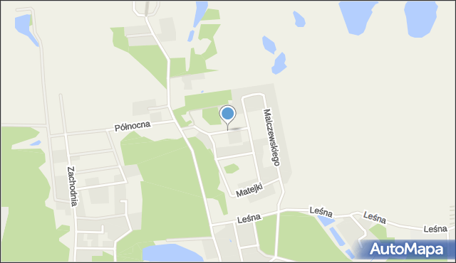 Straszyn, Grottgera Artura, mapa Straszyn