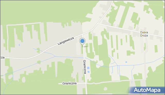 Suchedniów, Graniczna, mapa Suchedniów