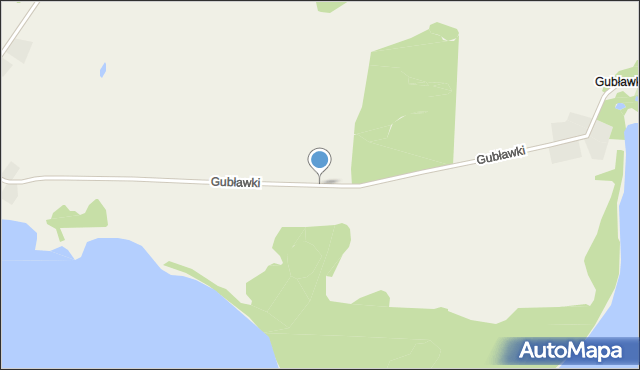 Gubławki, Gubławki, mapa Gubławki