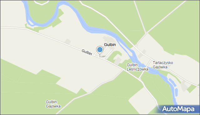 Gulbin, Gulbin, mapa Gulbin