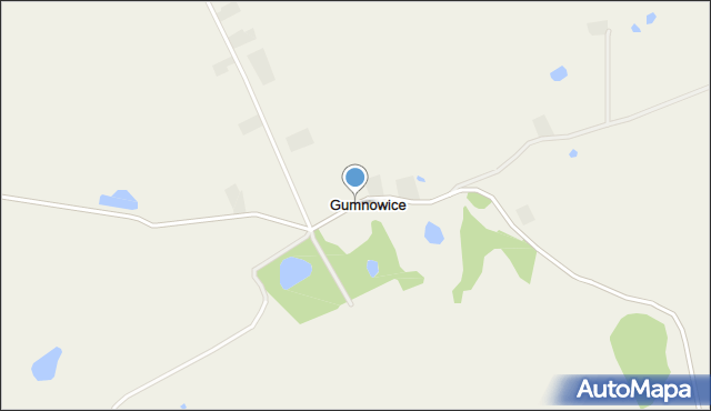 Gumnowice, Gumnowice, mapa Gumnowice