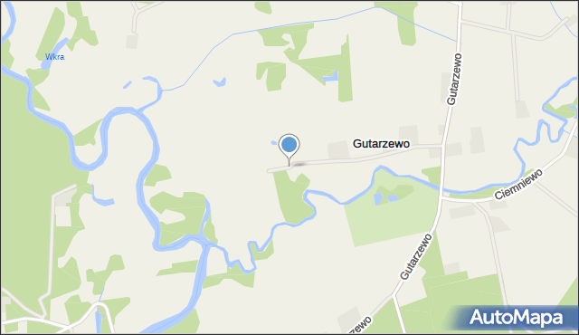 Gutarzewo, Gutarzewo, mapa Gutarzewo