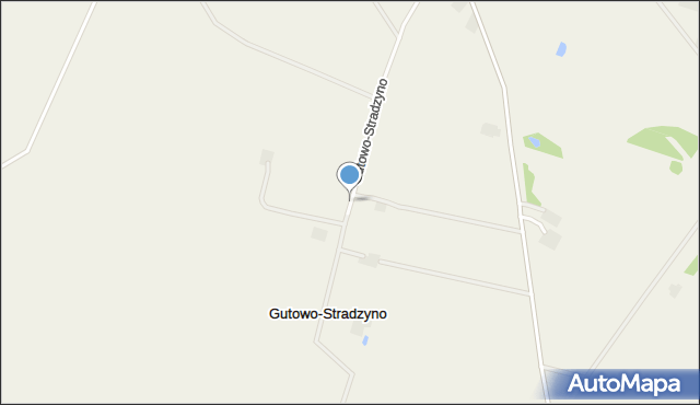 Gutowo-Stradzyno, Gutowo-Stradzyno, mapa Gutowo-Stradzyno