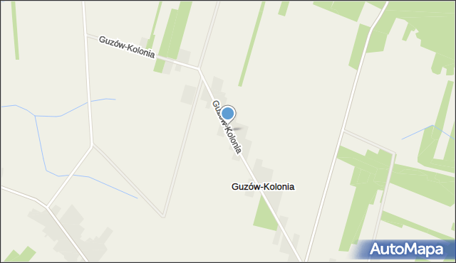 Guzów-Kolonia, Guzów-Kolonia, mapa Guzów-Kolonia