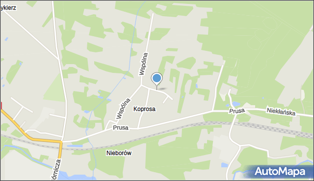 Stąporków, Gutów, mapa Stąporków