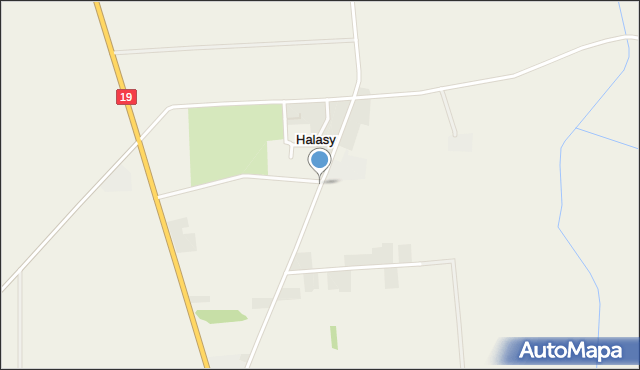 Halasy, Halasy, mapa Halasy
