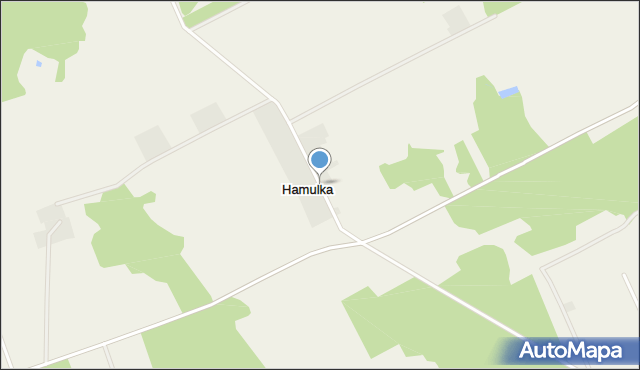 Hamulka, Hamulka, mapa Hamulka