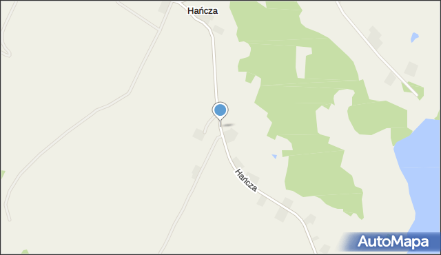 Hańcza, Hańcza, mapa Hańcza