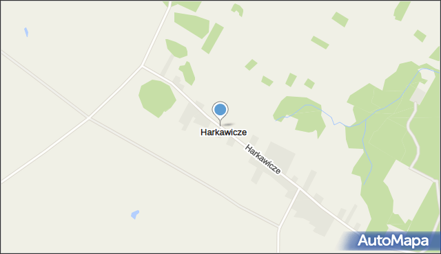 Harkawicze, Harkawicze, mapa Harkawicze