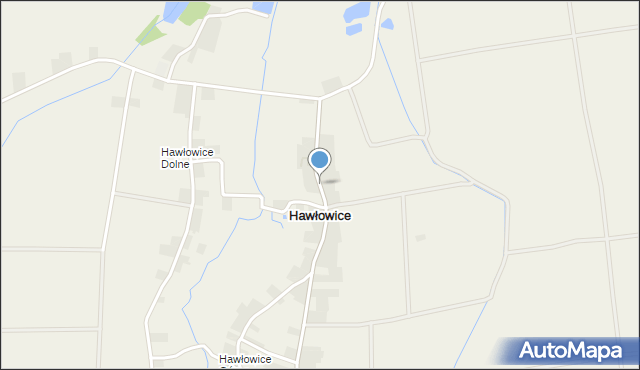 Hawłowice, Hawłowice, mapa Hawłowice