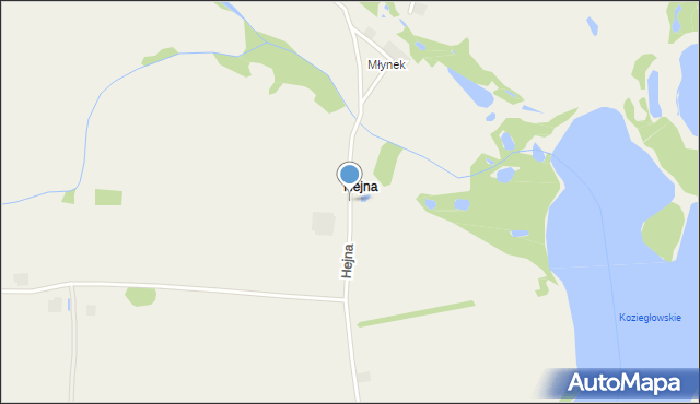 Hejna, Hejna, mapa Hejna