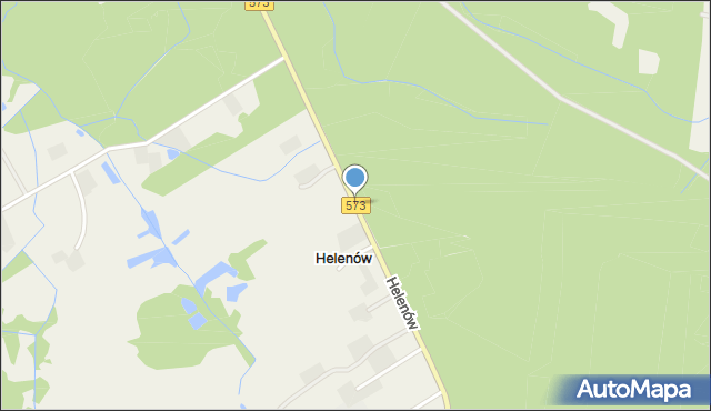 Helenów gmina Gostynin, Helenów, mapa Helenów gmina Gostynin