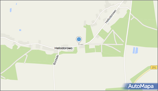 Heliodorowo, Heliodorowo, mapa Heliodorowo