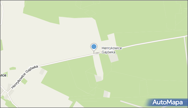 Henrykowice Gajówka, Henrykowice Gajówka, mapa Henrykowice Gajówka