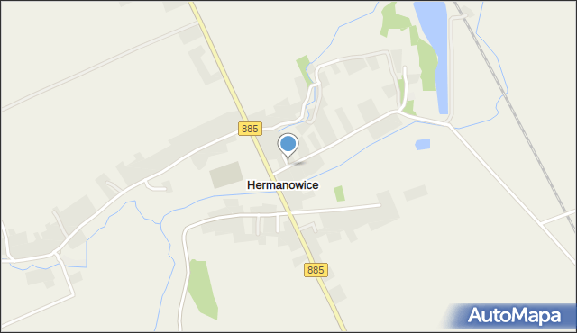 Hermanowice, Hermanowice, mapa Hermanowice