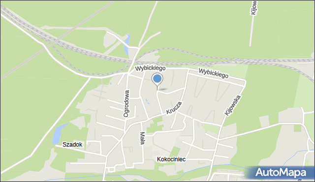 Katowice, Heweliusza Jana, mapa Katowic