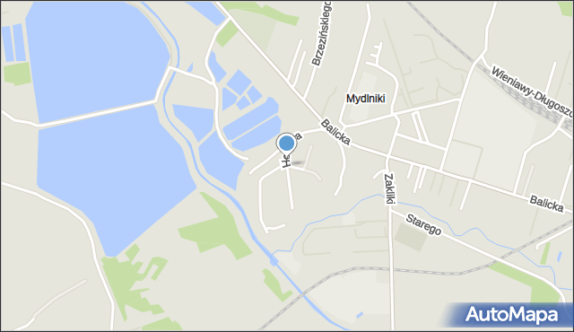 Kraków, Hemara Mariana, mapa Krakowa