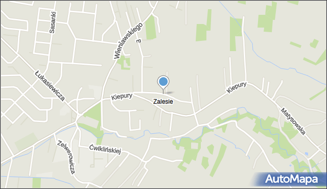 Rzeszów, Herberta Zbigniewa, mapa Rzeszów