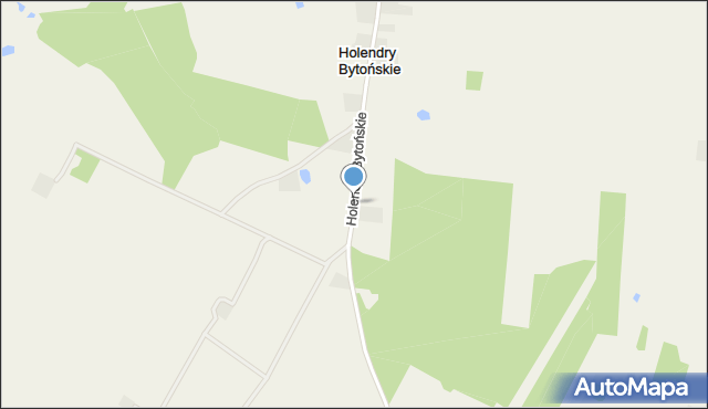 Holendry Bytońskie, Holendry Bytońskie, mapa Holendry Bytońskie