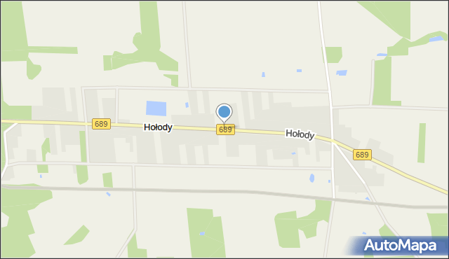 Hołody, Hołody, mapa Hołody