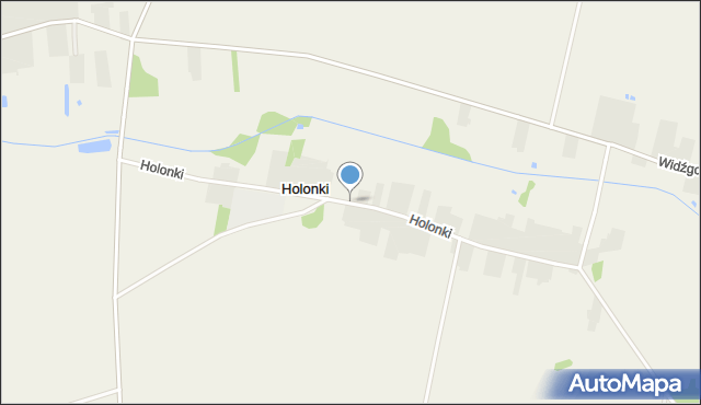 Holonki, Holonki, mapa Holonki