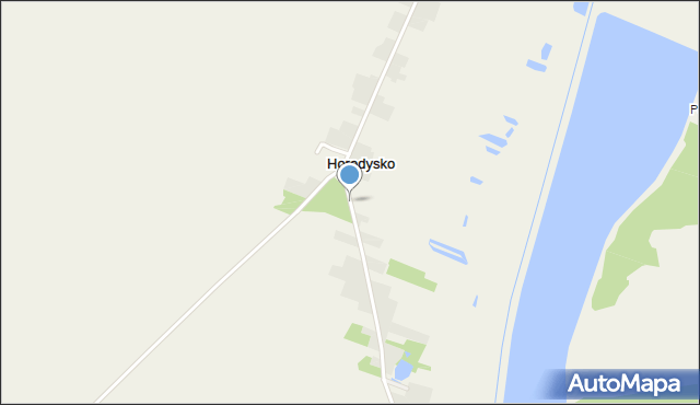 Horodysko, Horodysko, mapa Horodysko