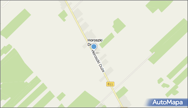 Horoszki Duże, Horoszki Duże, mapa Horoszki Duże