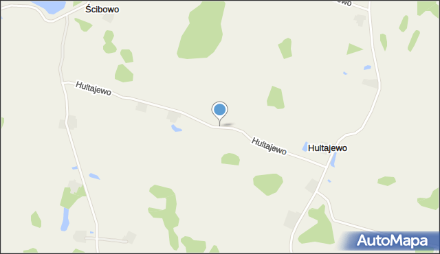 Hultajewo, Hultajewo, mapa Hultajewo