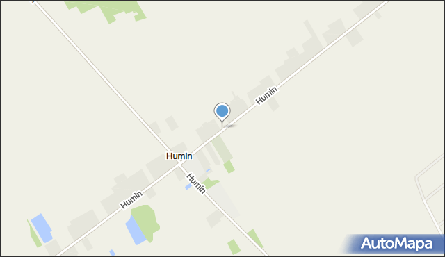 Humin, Humin, mapa Humin