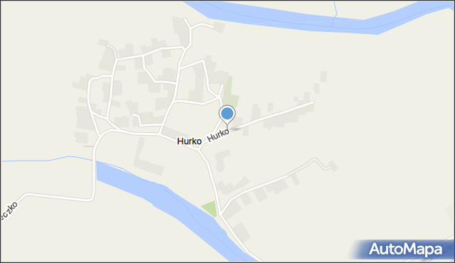 Hurko, Hurko, mapa Hurko