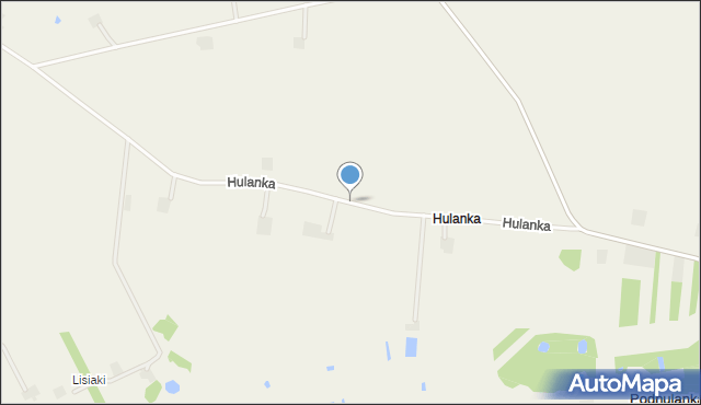 Kazimierowo gmina Izbica Kujawska, Hulanka, mapa Kazimierowo gmina Izbica Kujawska