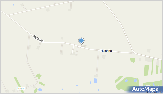 Kazimierowo gmina Izbica Kujawska, Hulanka, mapa Kazimierowo gmina Izbica Kujawska