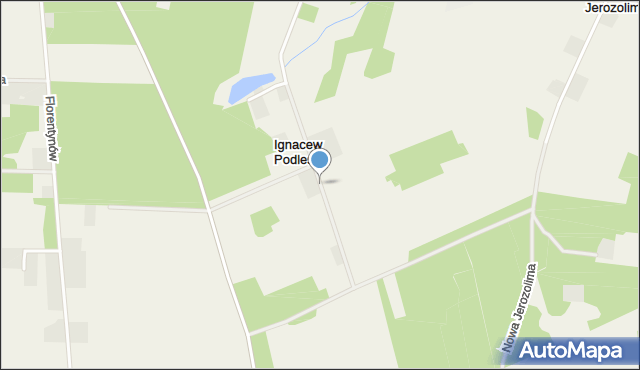 Ignacew Podleśny, Ignacew Podleśny, mapa Ignacew Podleśny