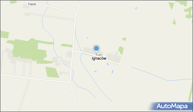 Ignaców gmina Siemkowice, Ignaców, mapa Ignaców gmina Siemkowice