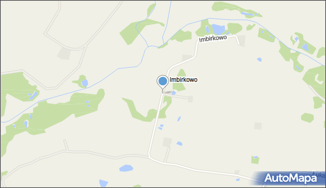 Imbirkowo, Imbirkowo, mapa Imbirkowo