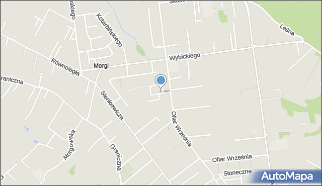 Mysłowice, Iwaszkiewicza Jarosława, mapa Mysłowice