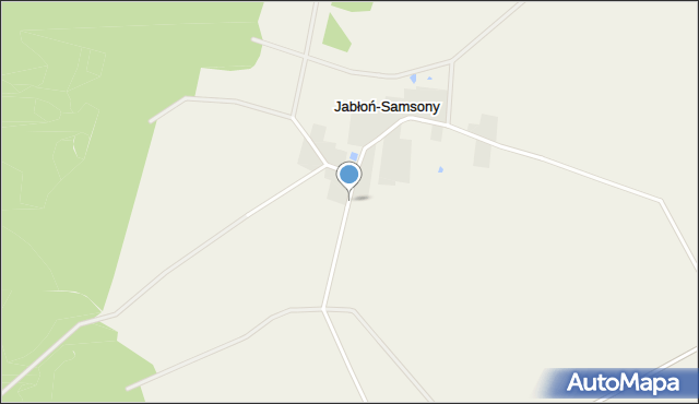 Jabłoń-Samsony, Jabłoń-Samsony, mapa Jabłoń-Samsony