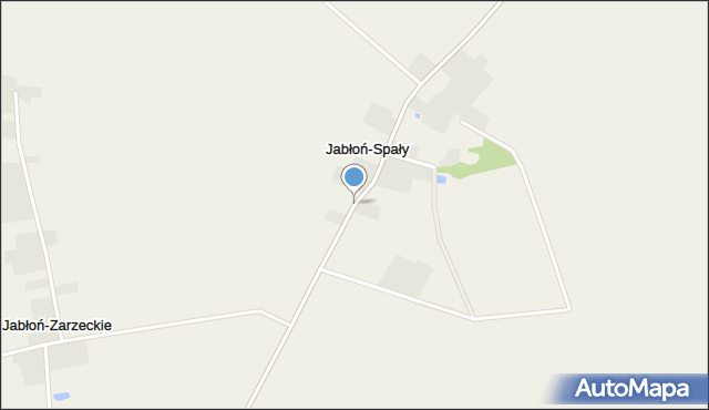 Jabłoń-Spały, Jabłoń-Spały, mapa Jabłoń-Spały