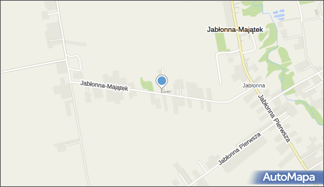 Jabłonna-Majątek, Jabłonna-Majątek, mapa Jabłonna-Majątek