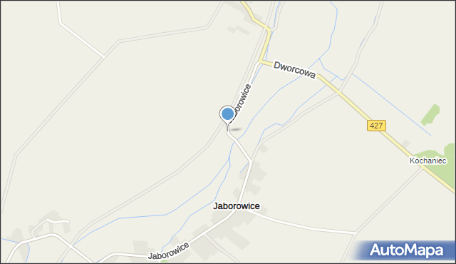 Jaborowice, Jaborowice, mapa Jaborowice