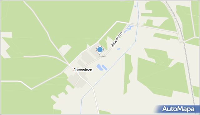 Jacewicze, Jacewicze, mapa Jacewicze