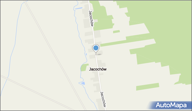 Jacochów, Jacochów, mapa Jacochów