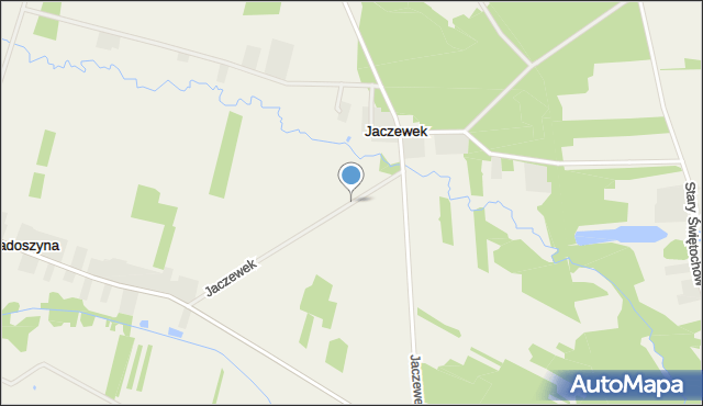 Jaczewek, Jaczewek, mapa Jaczewek