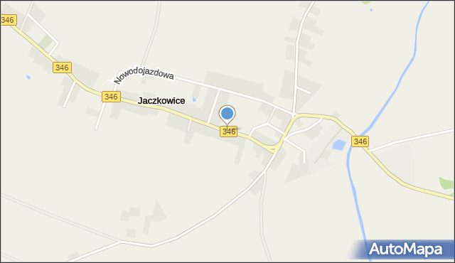 Jaczkowice, Jaczkowice, mapa Jaczkowice