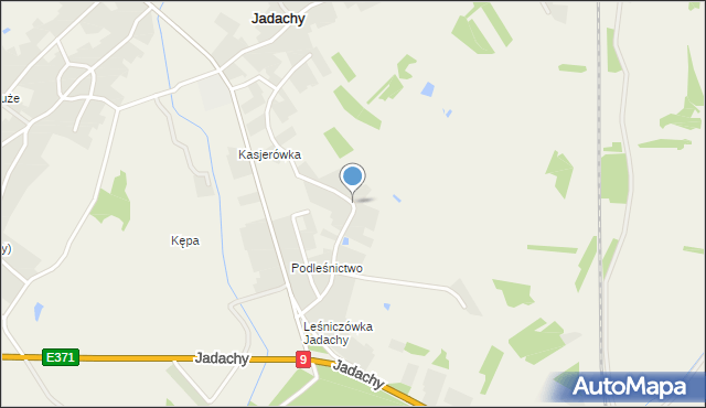 Jadachy, Jadachy, mapa Jadachy