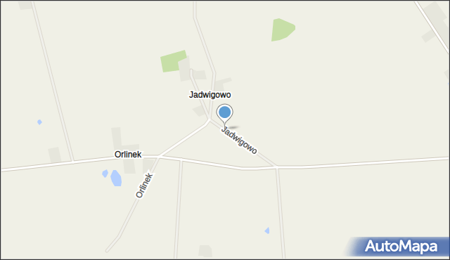 Jadwigowo, Jadwigowo, mapa Jadwigowo