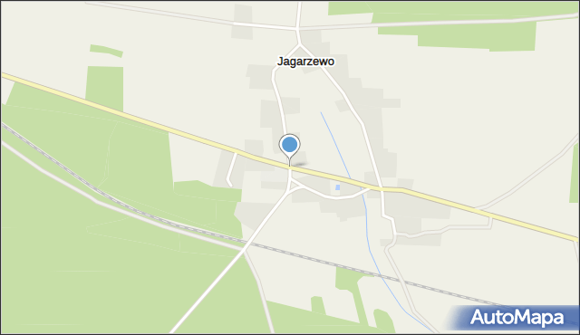 Jagarzewo, Jagarzewo, mapa Jagarzewo