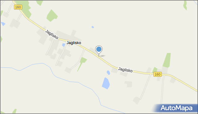 Jaglisko, Jaglisko, mapa Jaglisko